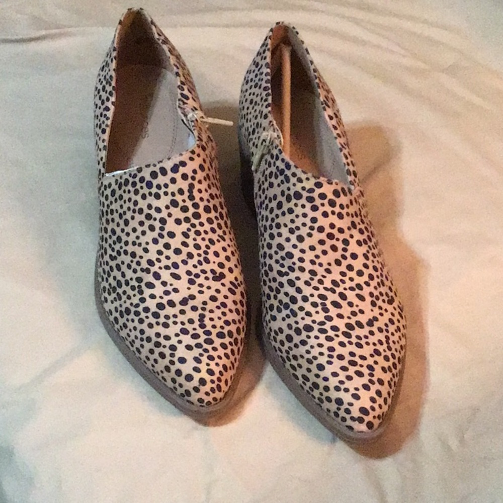 Maurices Booties Leopard Print Size 11